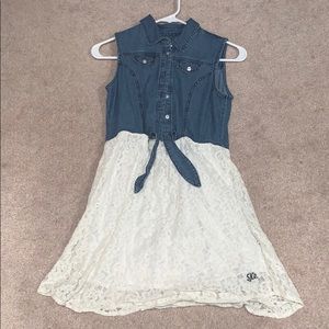 kids jean dress